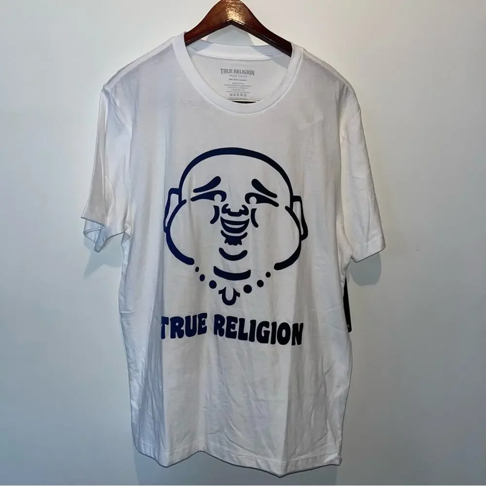 Ombre Face Short Sleeve Graphic T-Shirt Mens Sz L